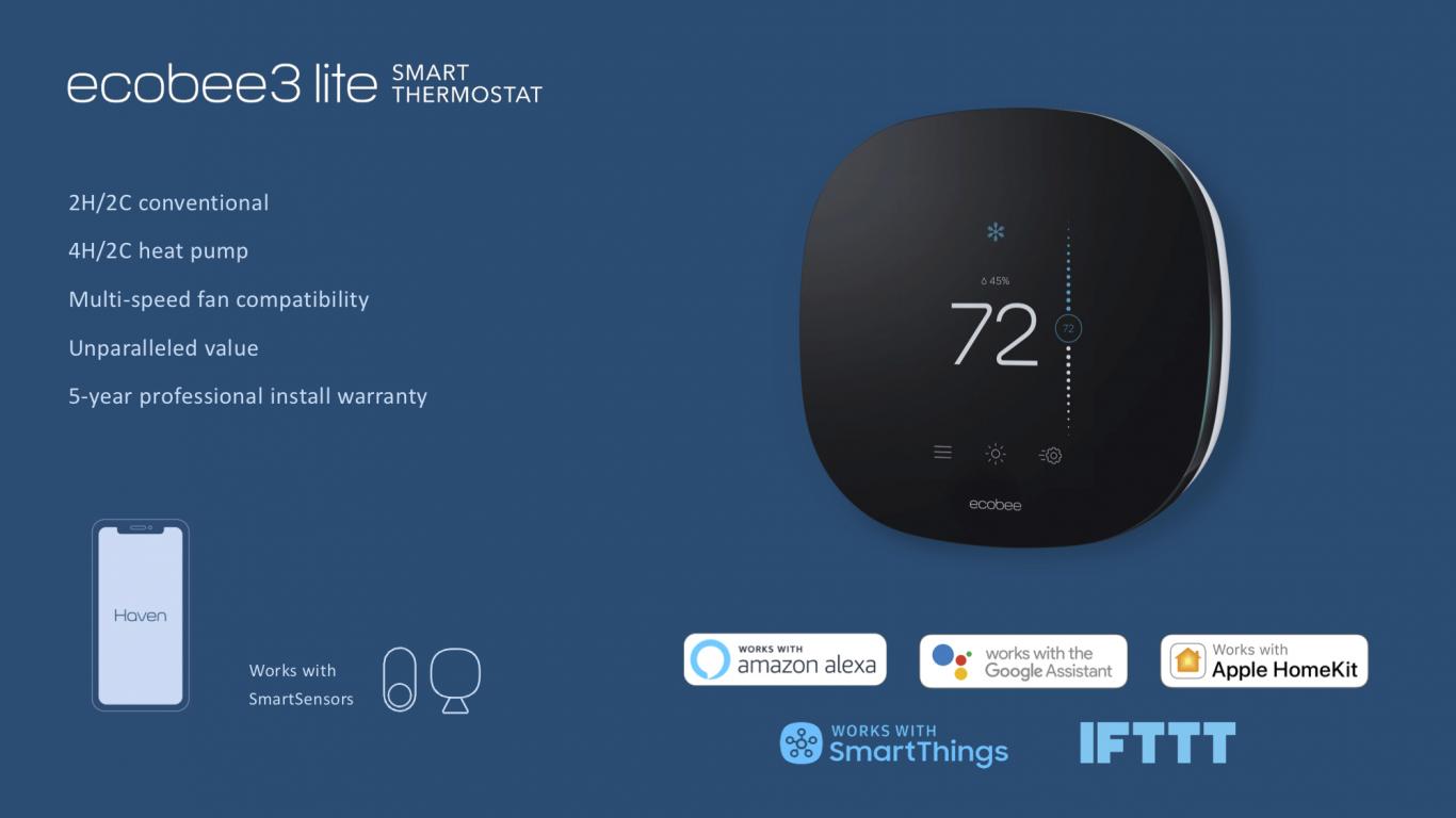 Ecobee3 lite Smart Thermostat